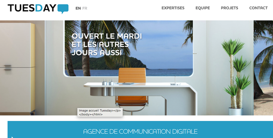 logo agence tuesday